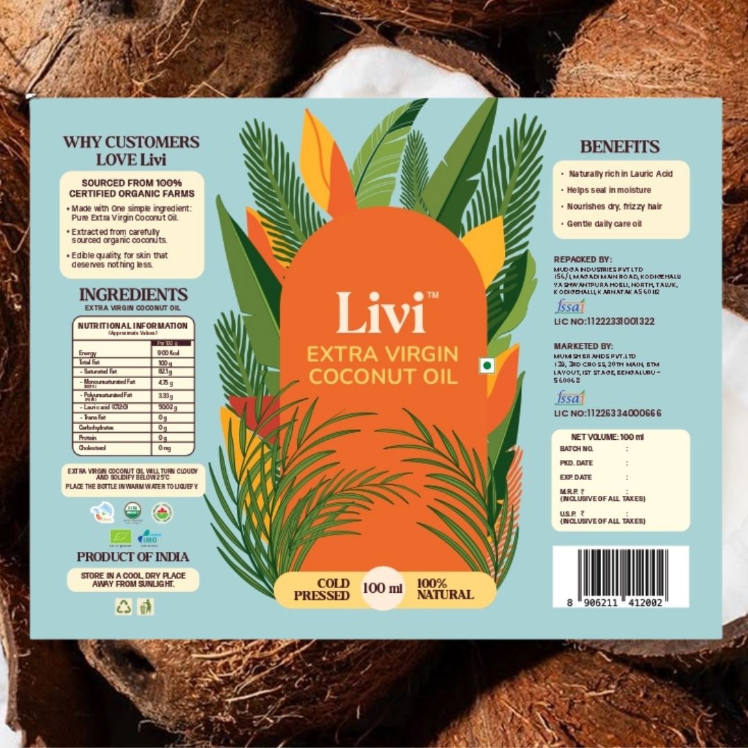 Livi Extra Virgin Coconut Oil