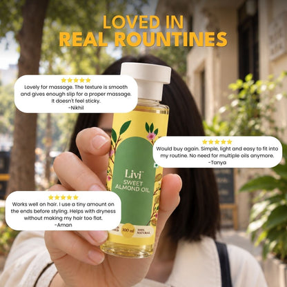 Livi Sweet Almond Oil