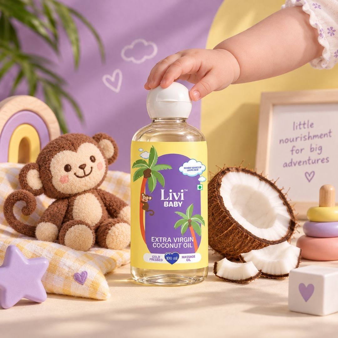 Livi Baby Extra Virgin Coconut Oil