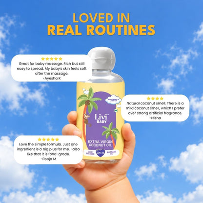 Livi Baby Extra Virgin Coconut Oil