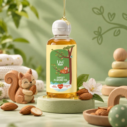 Livi Baby Sweet Almond Oil