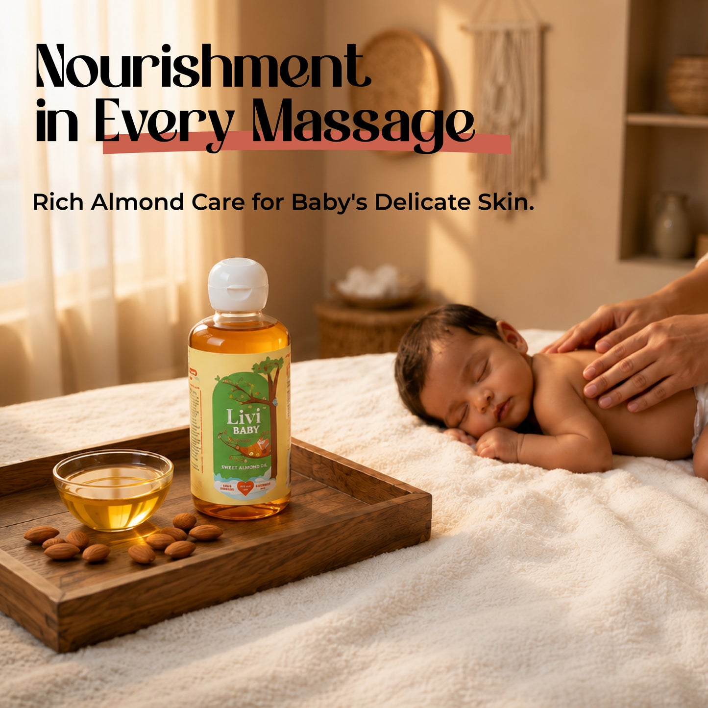 Livi Baby Sweet Almond Oil