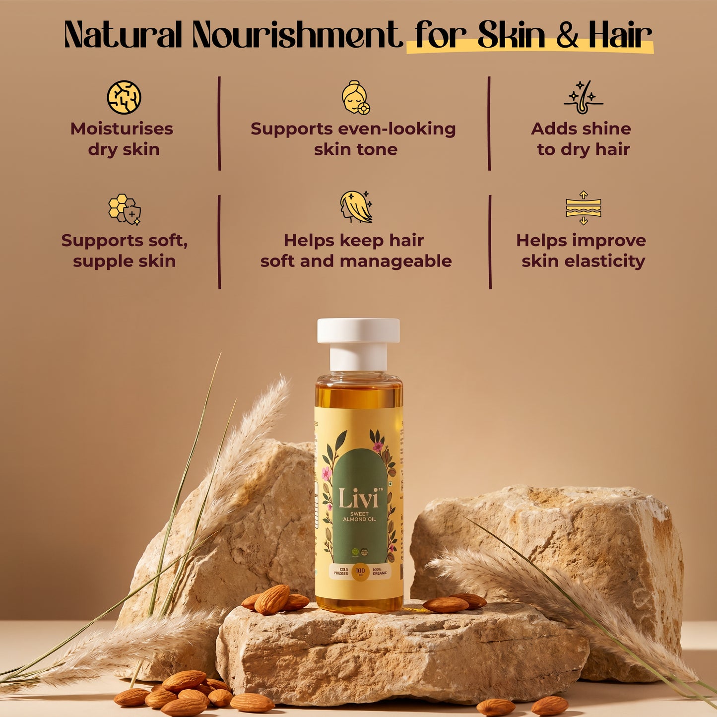 Livi Sweet Almond Oil