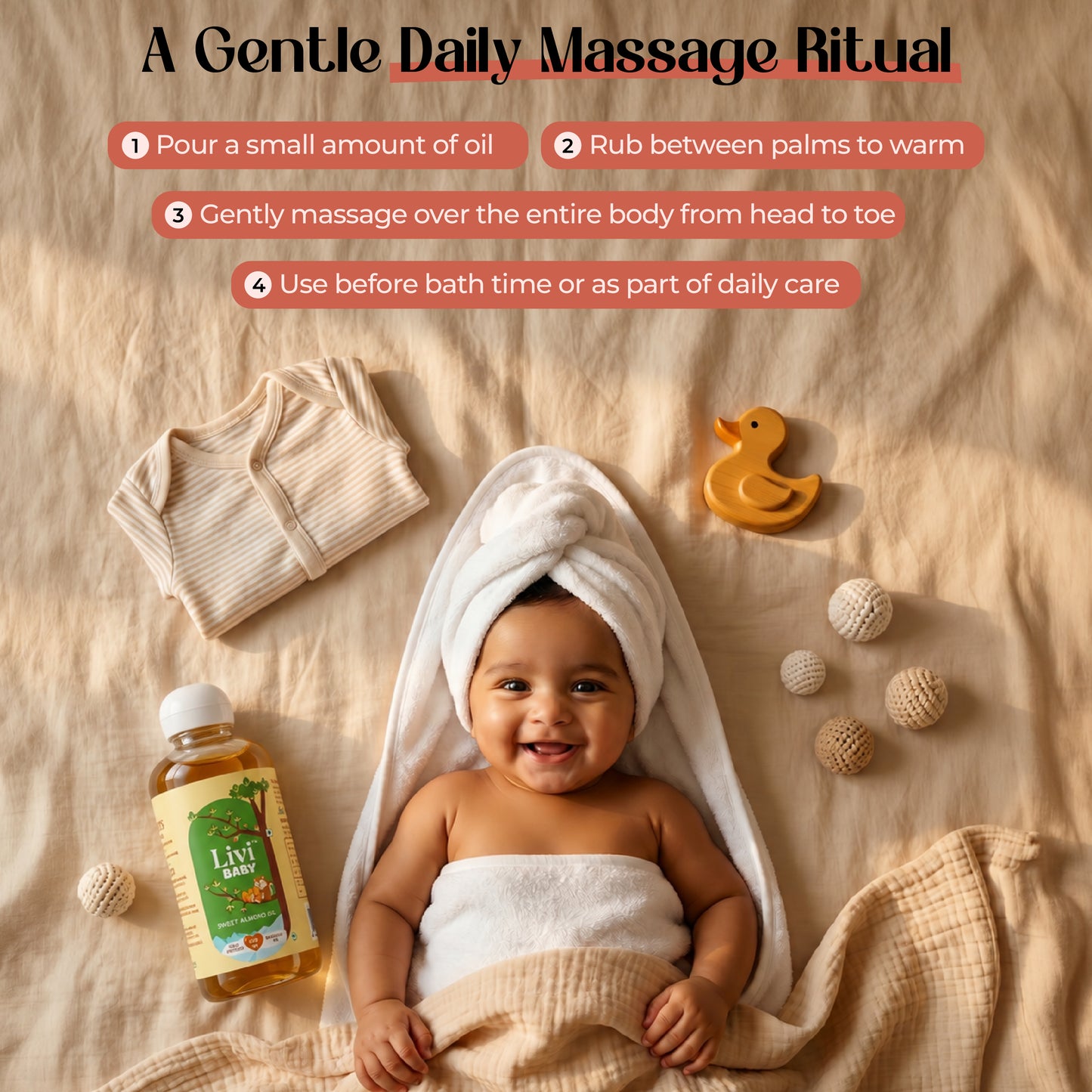 Livi Baby Sweet Almond Oil