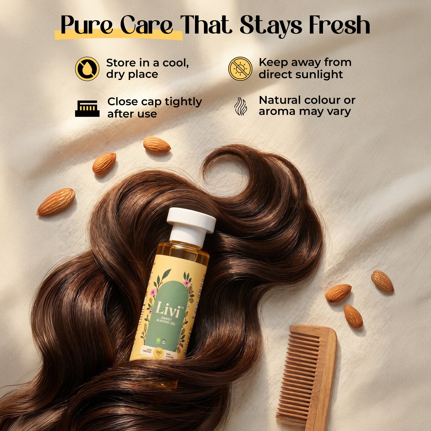 Livi Sweet Almond Oil