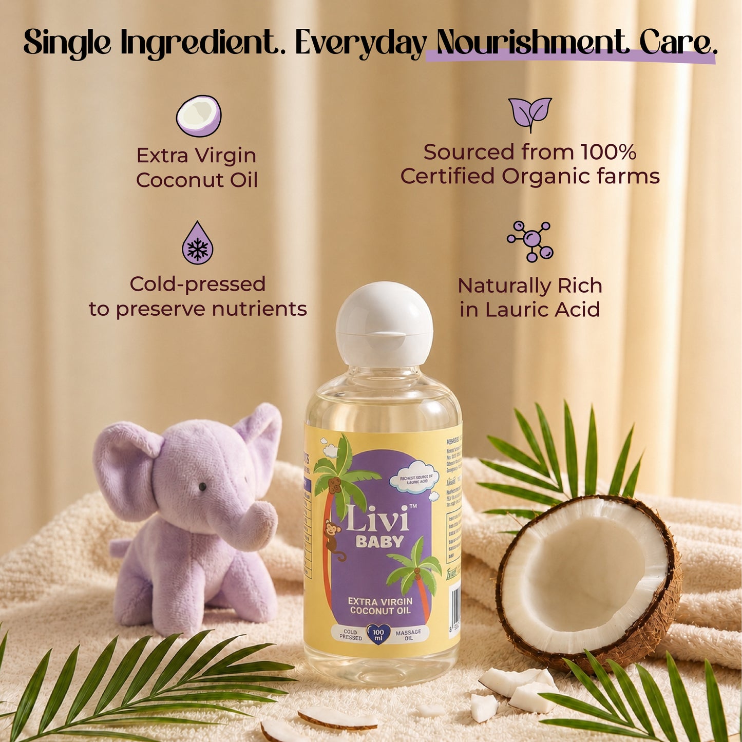 Livi Baby Extra Virgin Coconut Oil