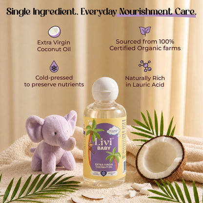 Livi Baby Extra Virgin Coconut Oil