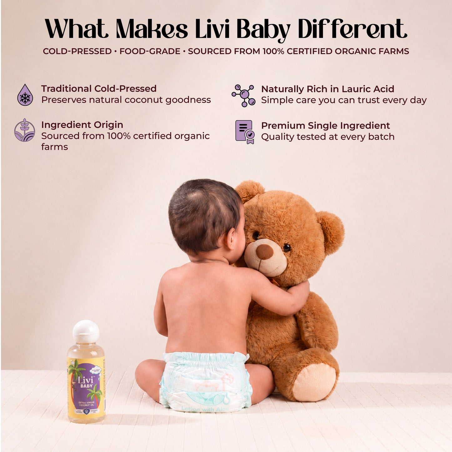 Livi Baby Extra Virgin Coconut Oil