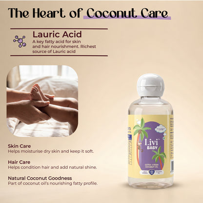 Livi Baby Extra Virgin Coconut Oil
